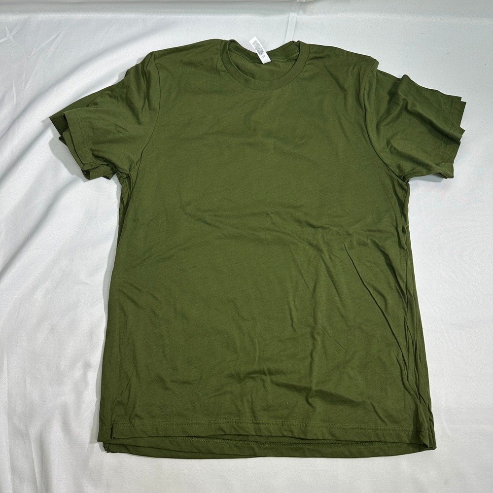 NWT Bella+Canvas BC3001 T-Shirt Lot 3 Mens XL Olive Green Minimalist Basics